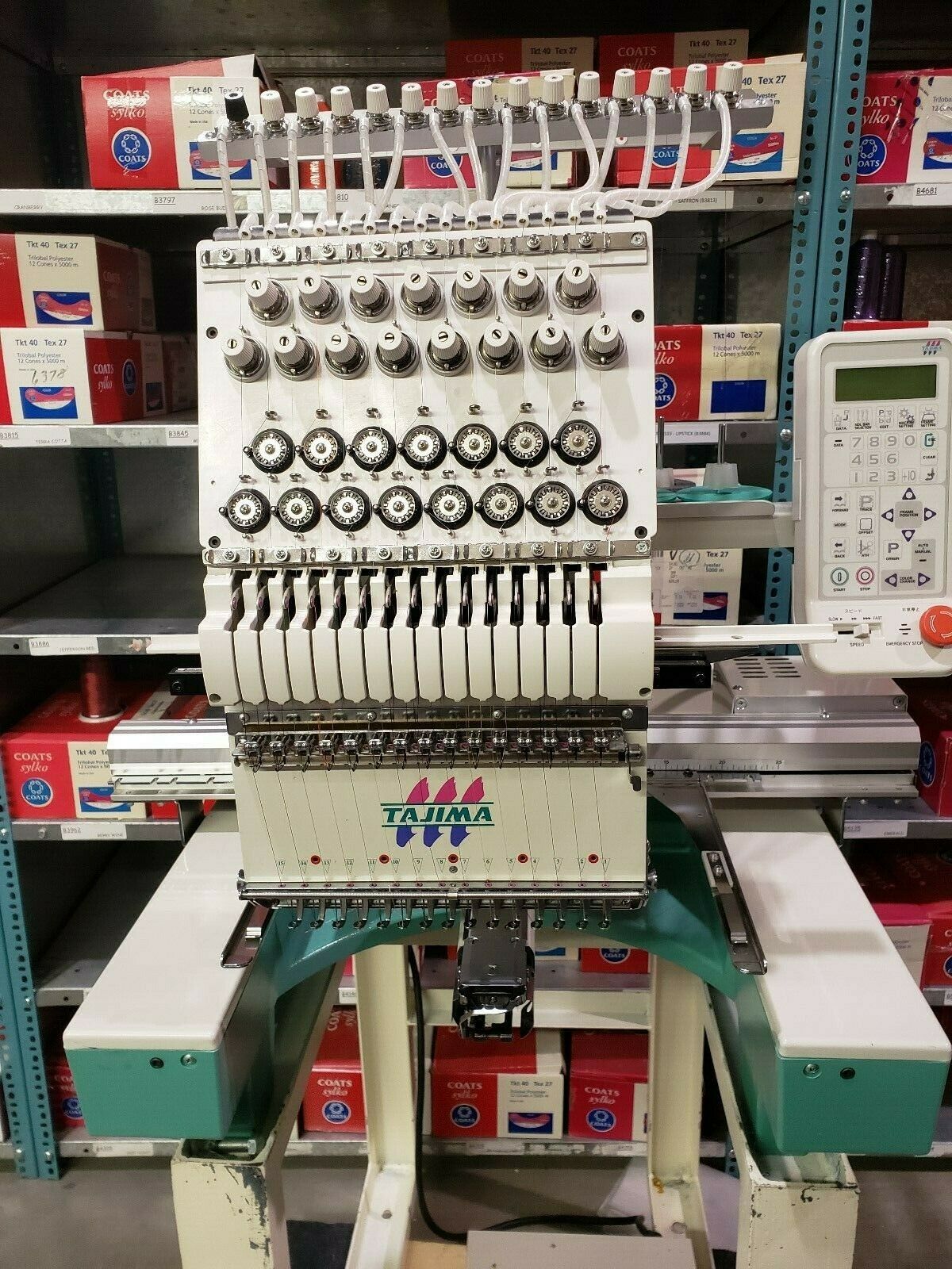 Tajima TEJT-C1501 – Embroidery Systems